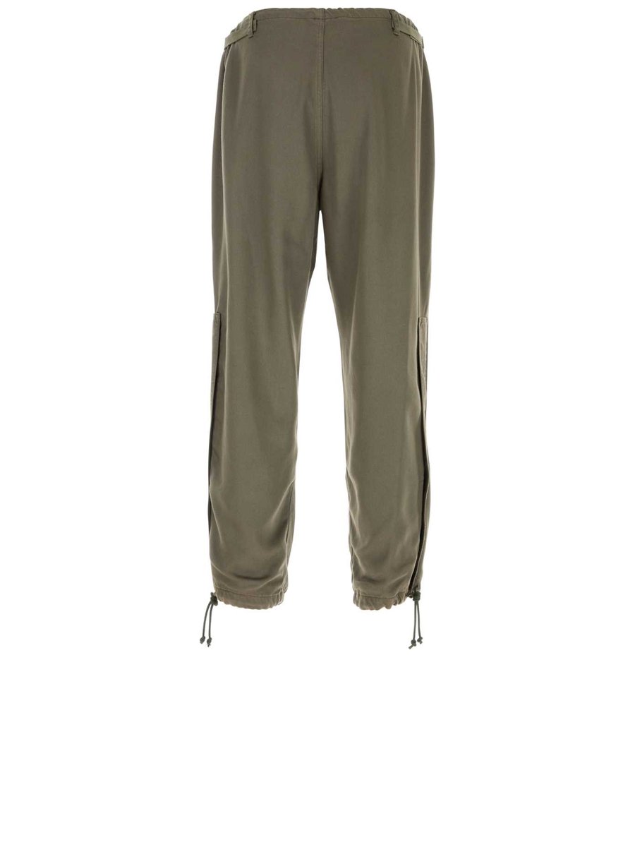 Magliano U Polleggio Multipockets Pants in Green Lyocell