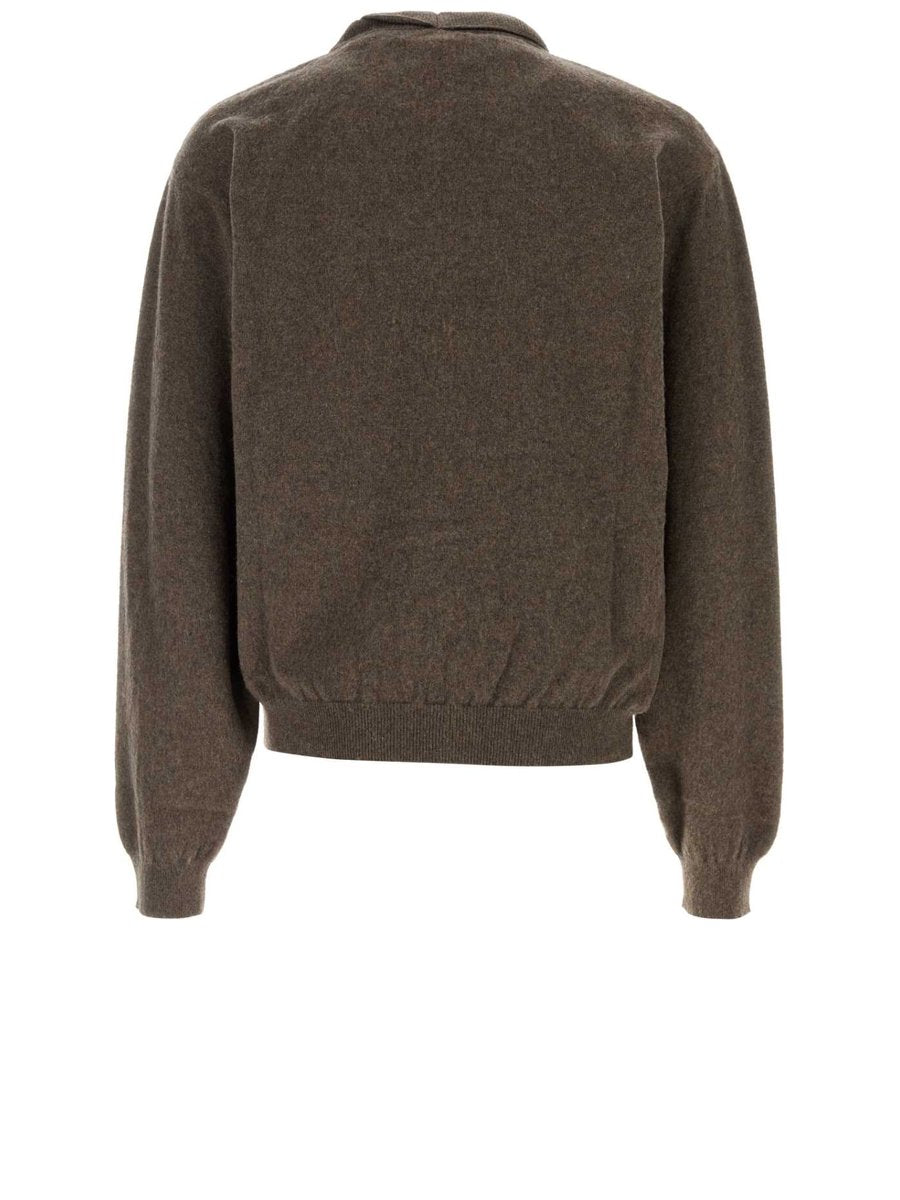 Magliano Edo Roundneck Sweater in Brown Cashmere Blend
