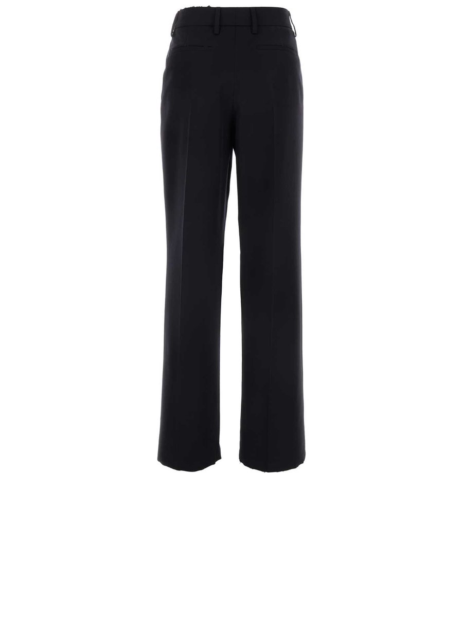 Prada Pants in Black Wool