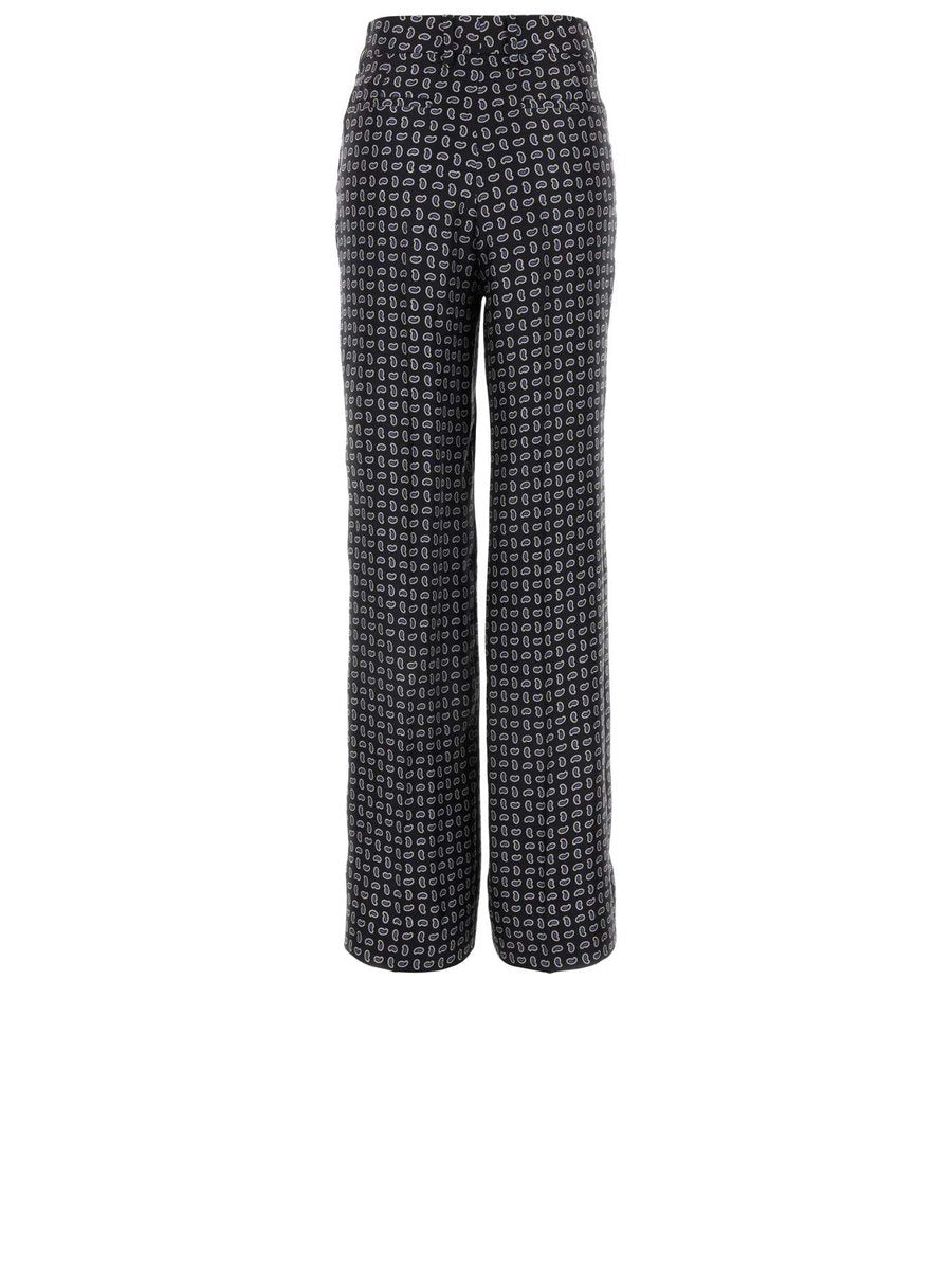Prada Pants in Printed Silk