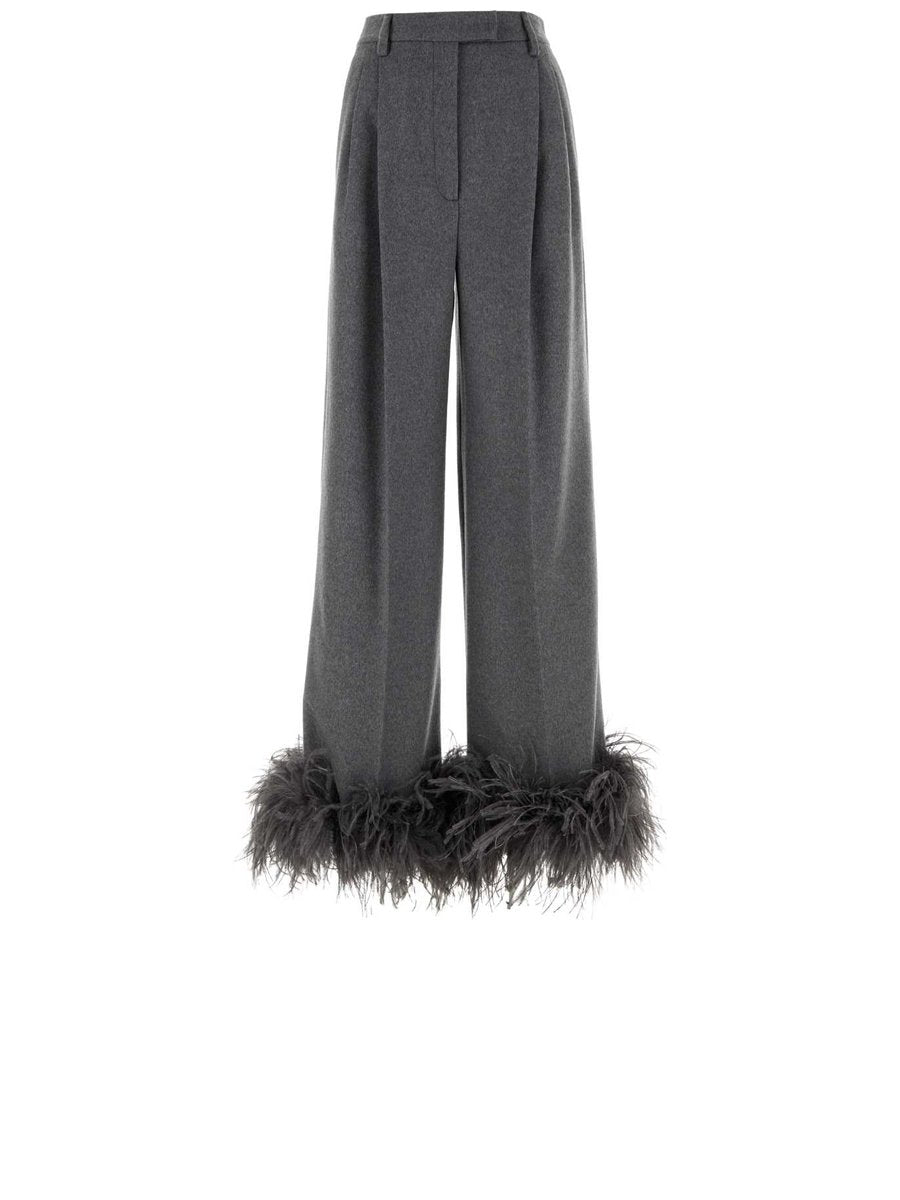 Prada Pants in Grey Wool