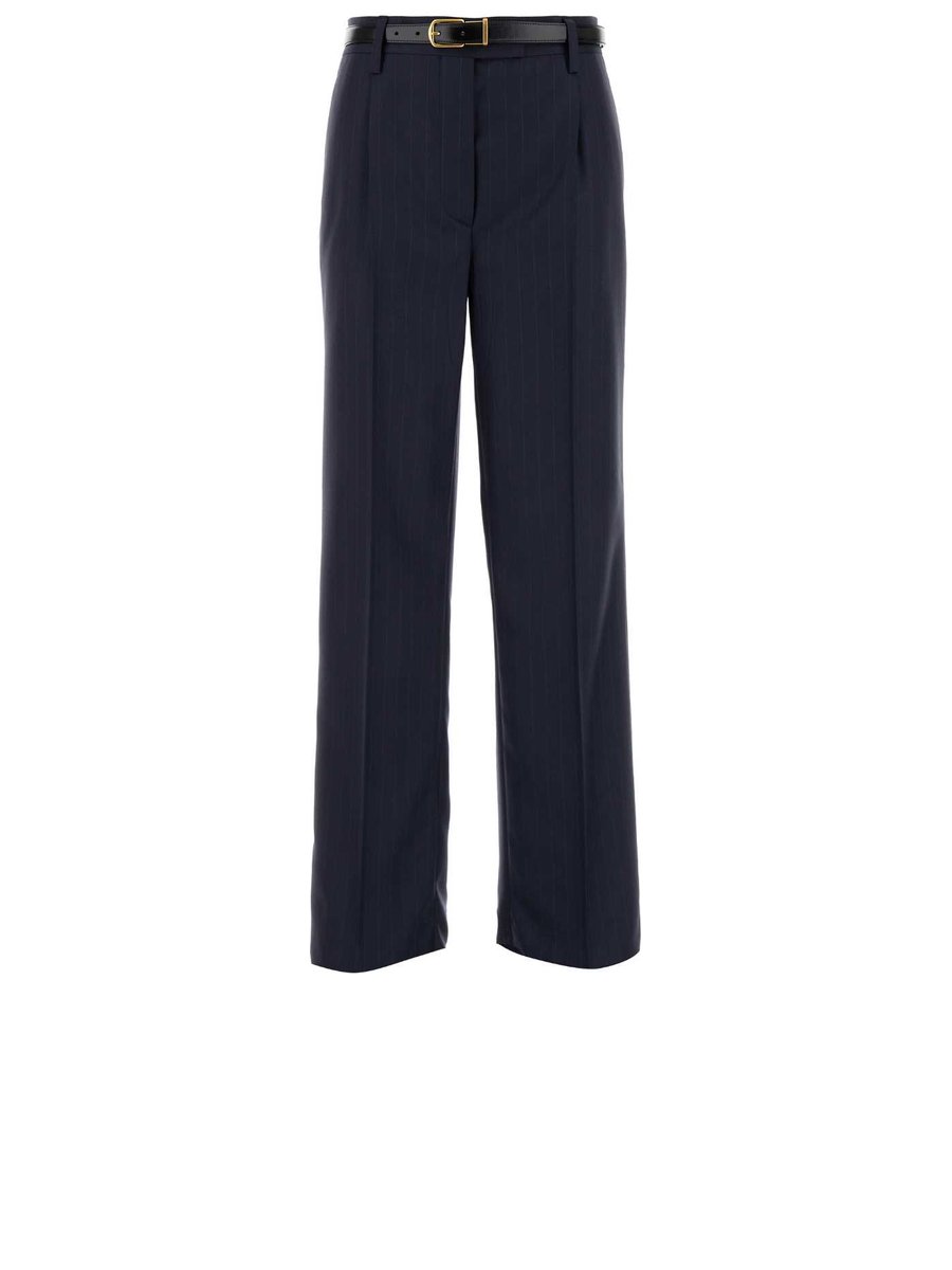 Prada Pants in Striped Wool