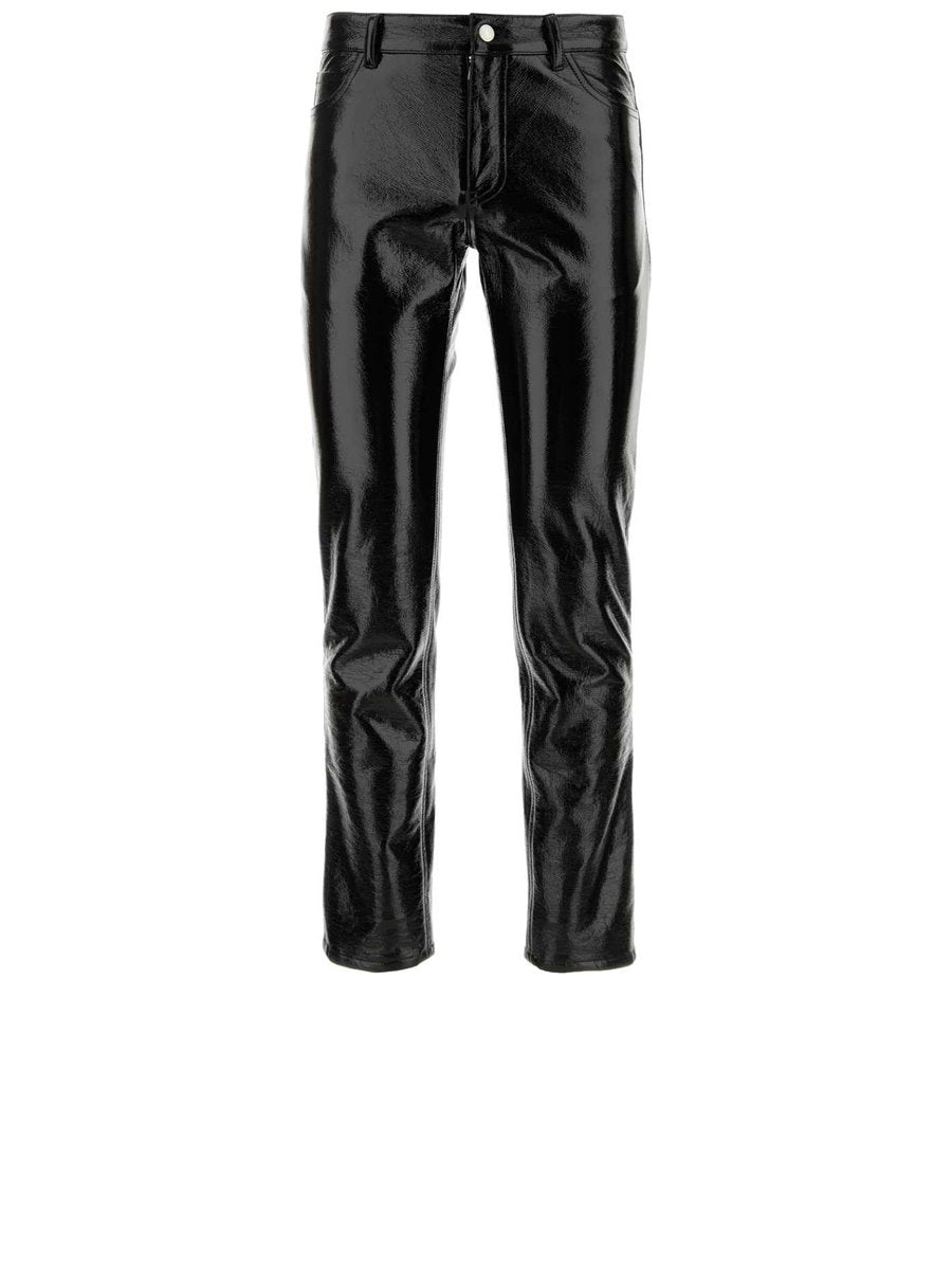 Courreges Pants in Black Cotton