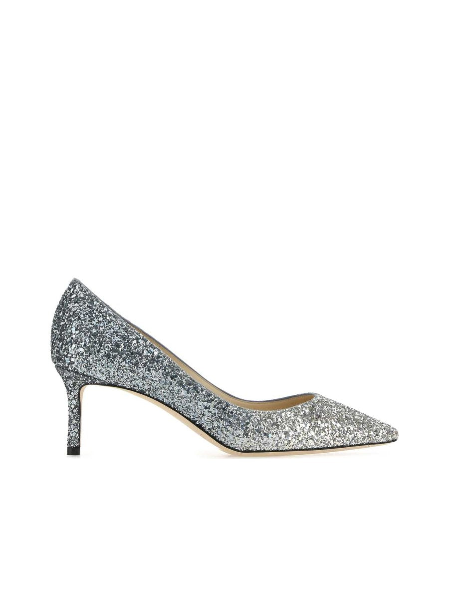 Jimmy Choo Romy 60 Pumps in Multicoloured Crystal Textile