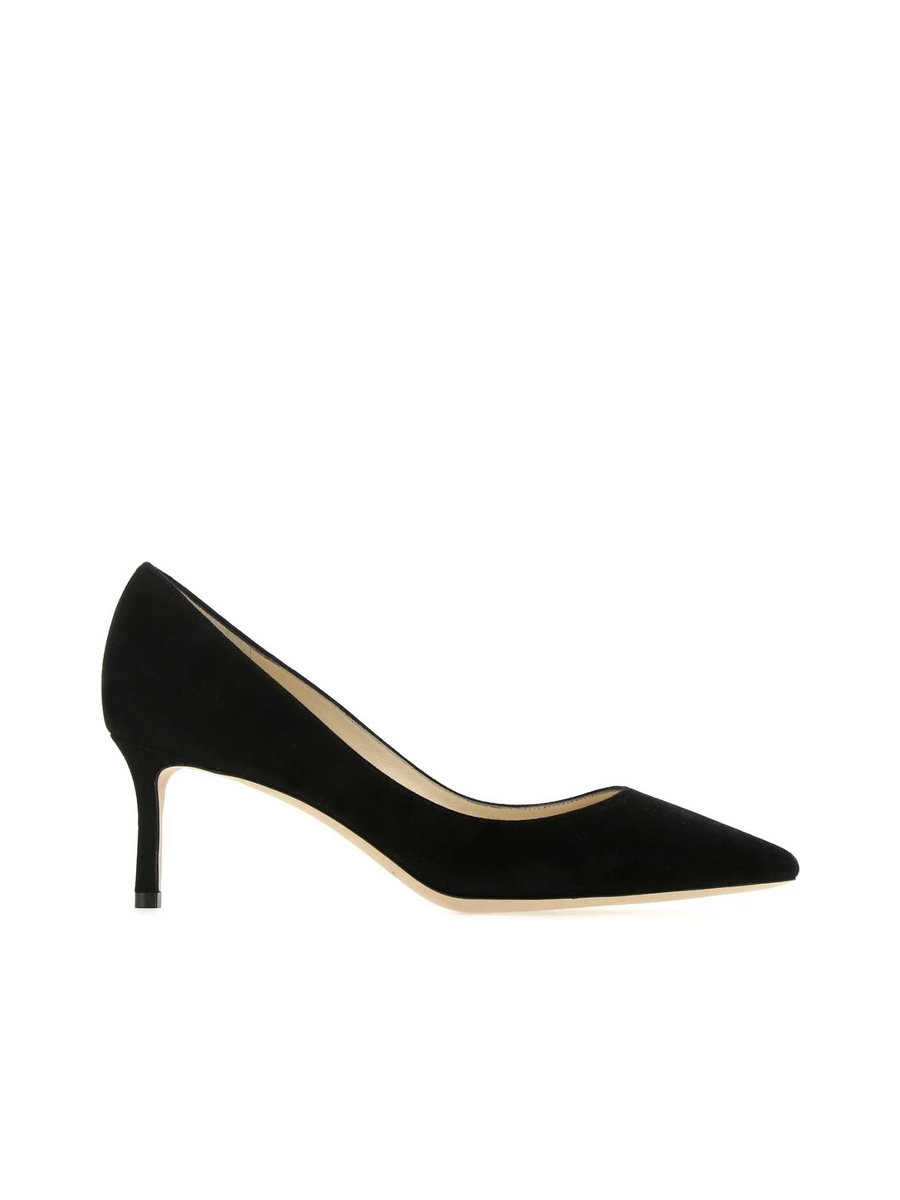 Jimmy Choo Romy 60 Pumps in Black Suede