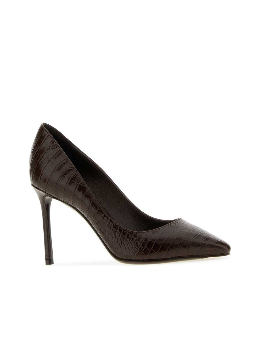 Jimmy Choo Romy 85 Pumps in Brown Leather