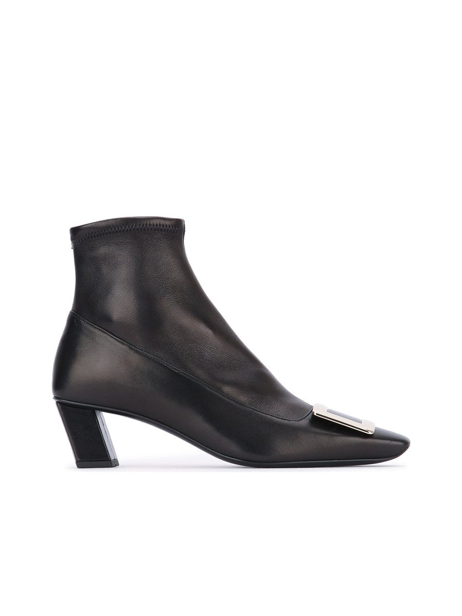 Roger Vivier Boots in Black Leather