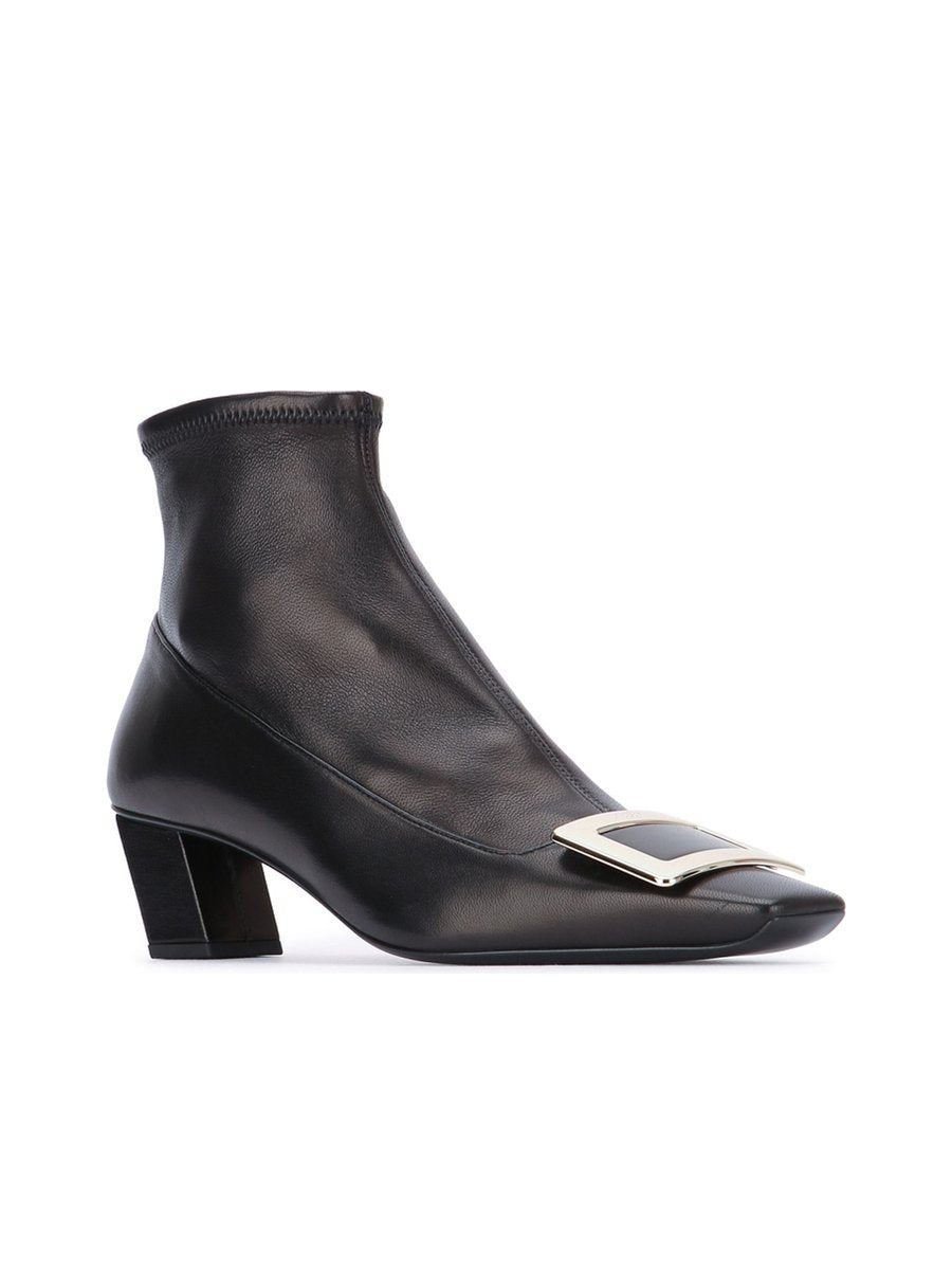 Roger Vivier Boots in Black Leather