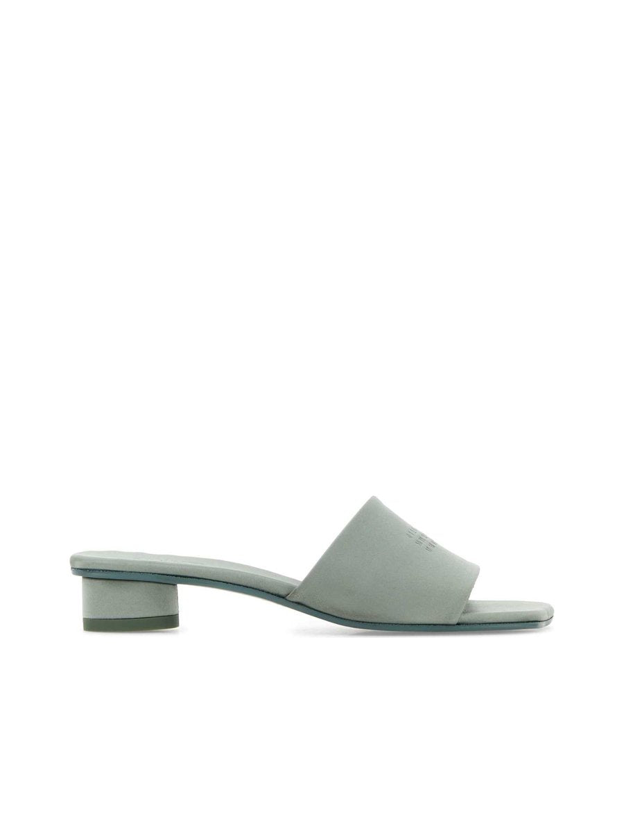 Mm6 Maison Margiela Sandals in Light Blue Polyurethane