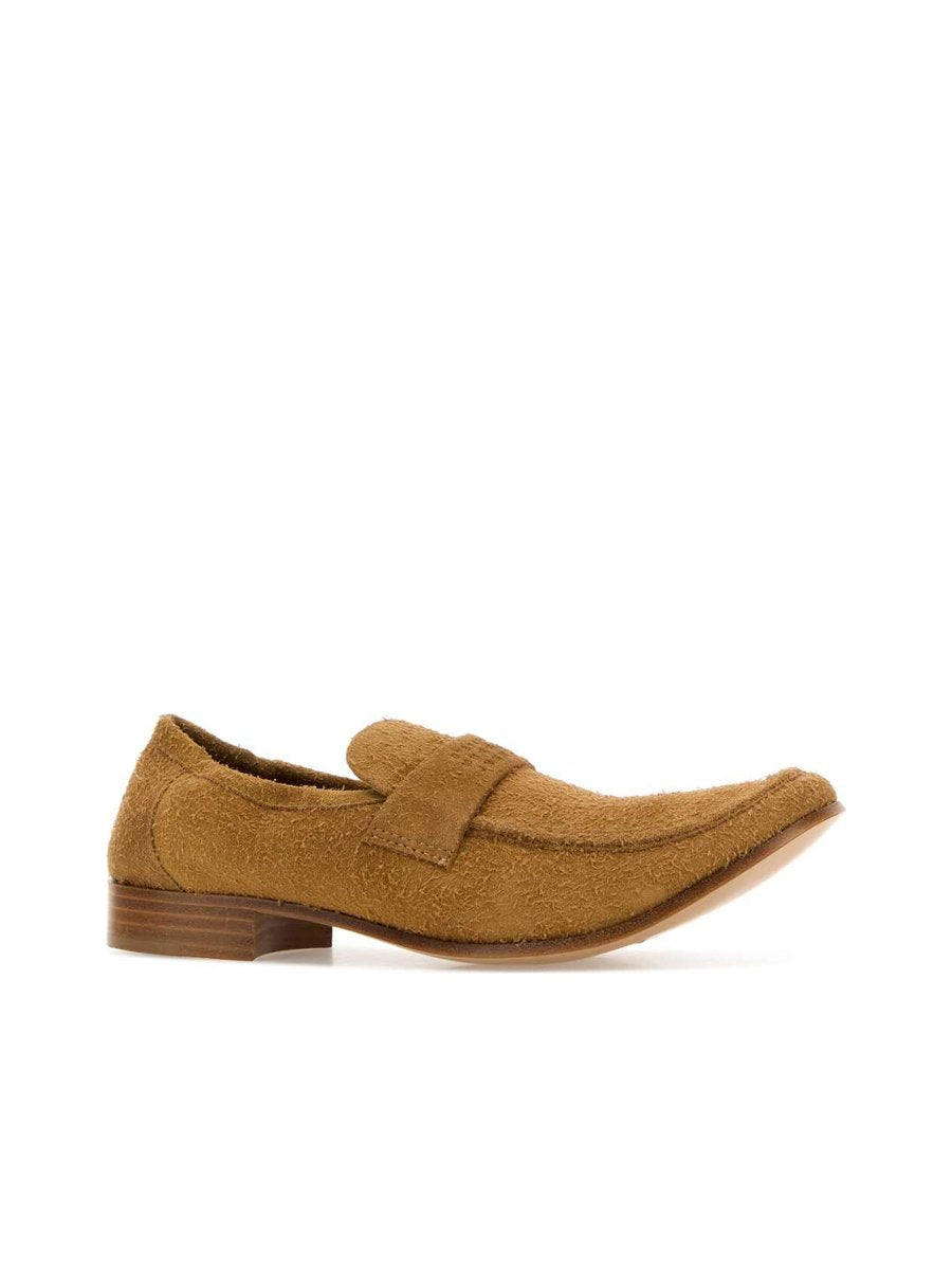 Mm6 Maison Margiela Loafers in Camel Bovine Leather