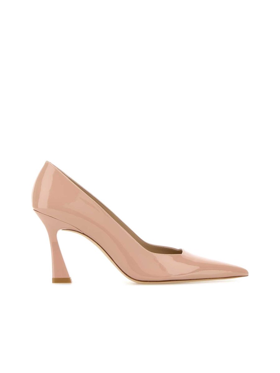 Stuart Weitzman Vinnie Pump in Pink Leather