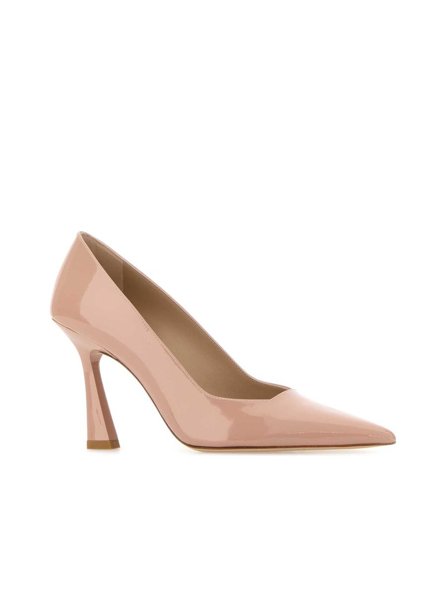 Stuart Weitzman Vinnie Pump in Pink Leather