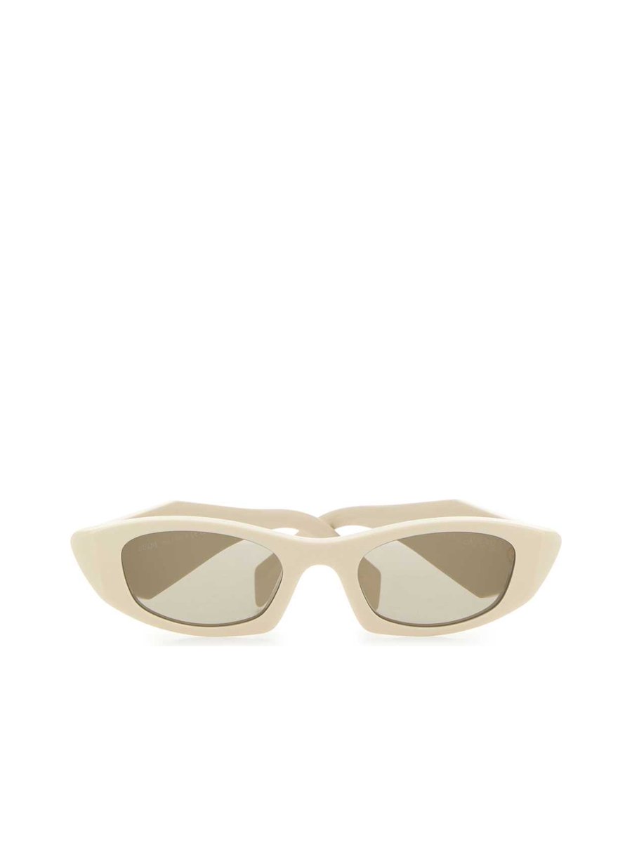 Prada Sunglasses in White Acetate