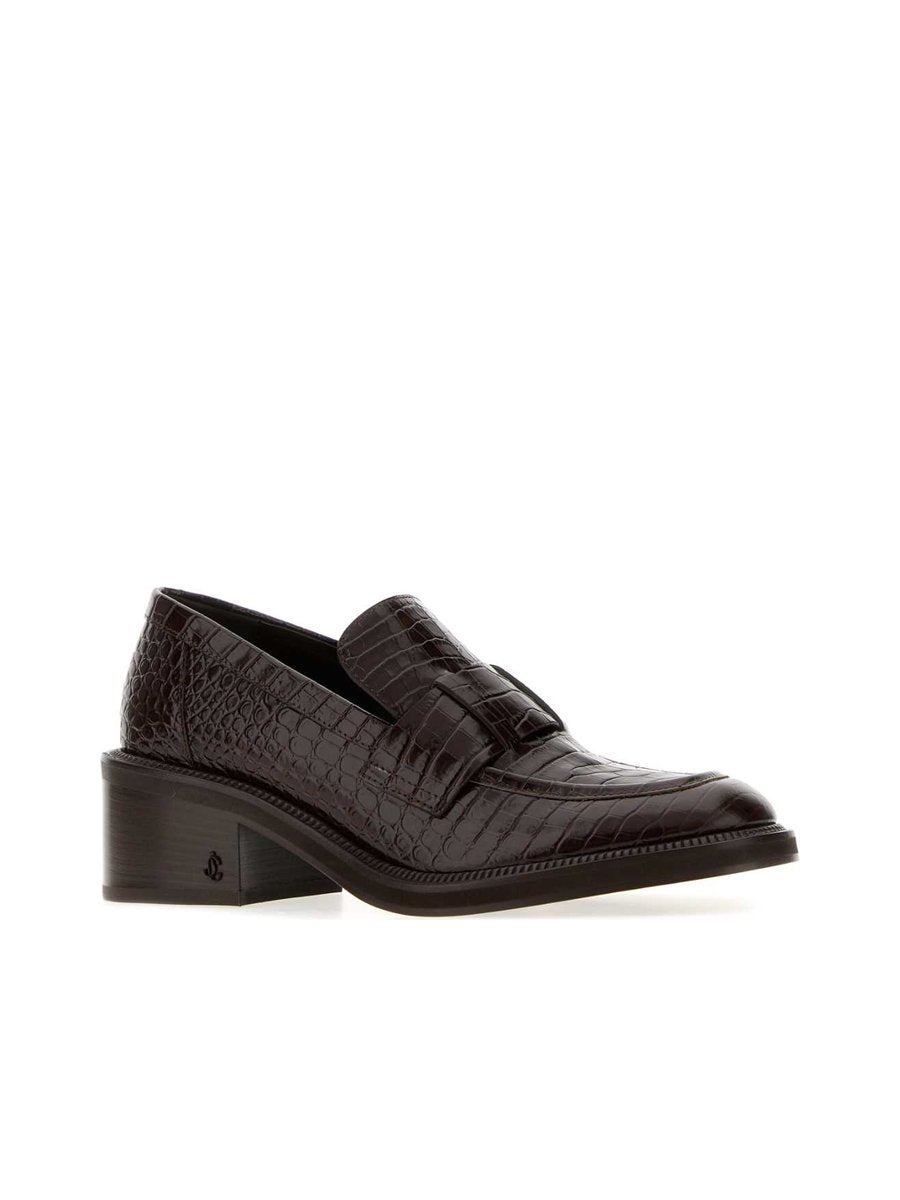 Jimmy Choo Tylor 60 Boots in Brown Leather