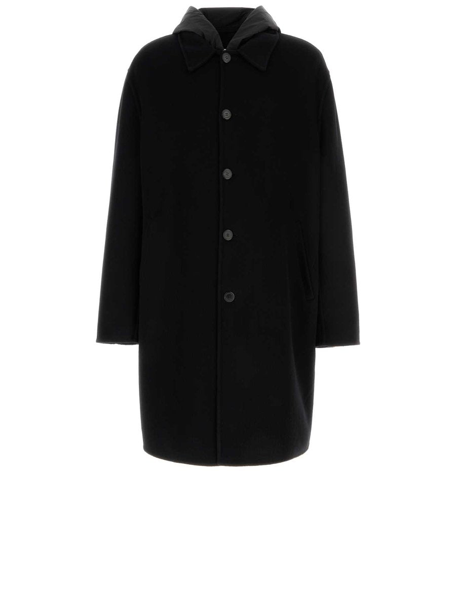 Prada Coat in Black Cashmere