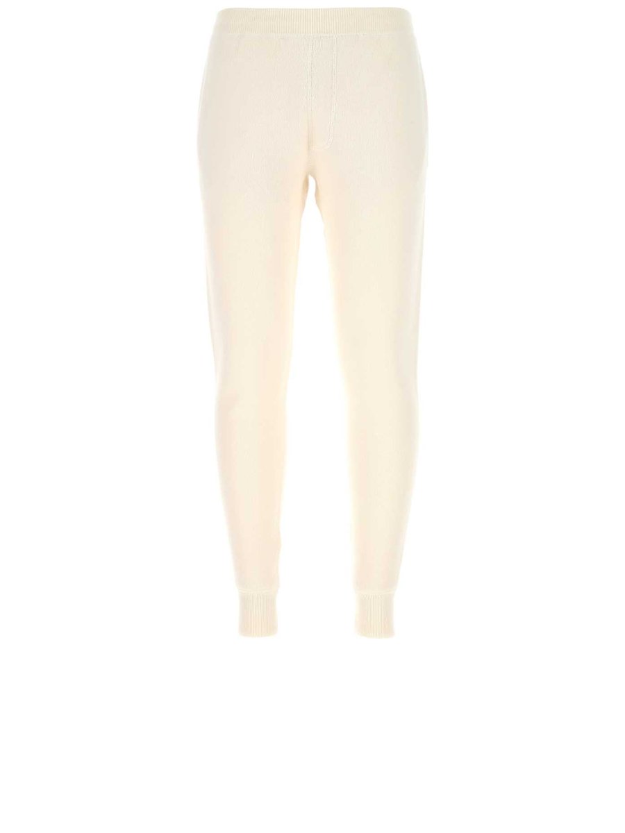 Prada Pants in White Cashmere
