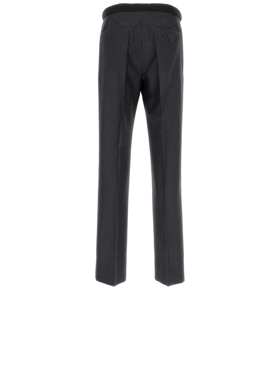 Prada Pants in Grey Mohair Wool