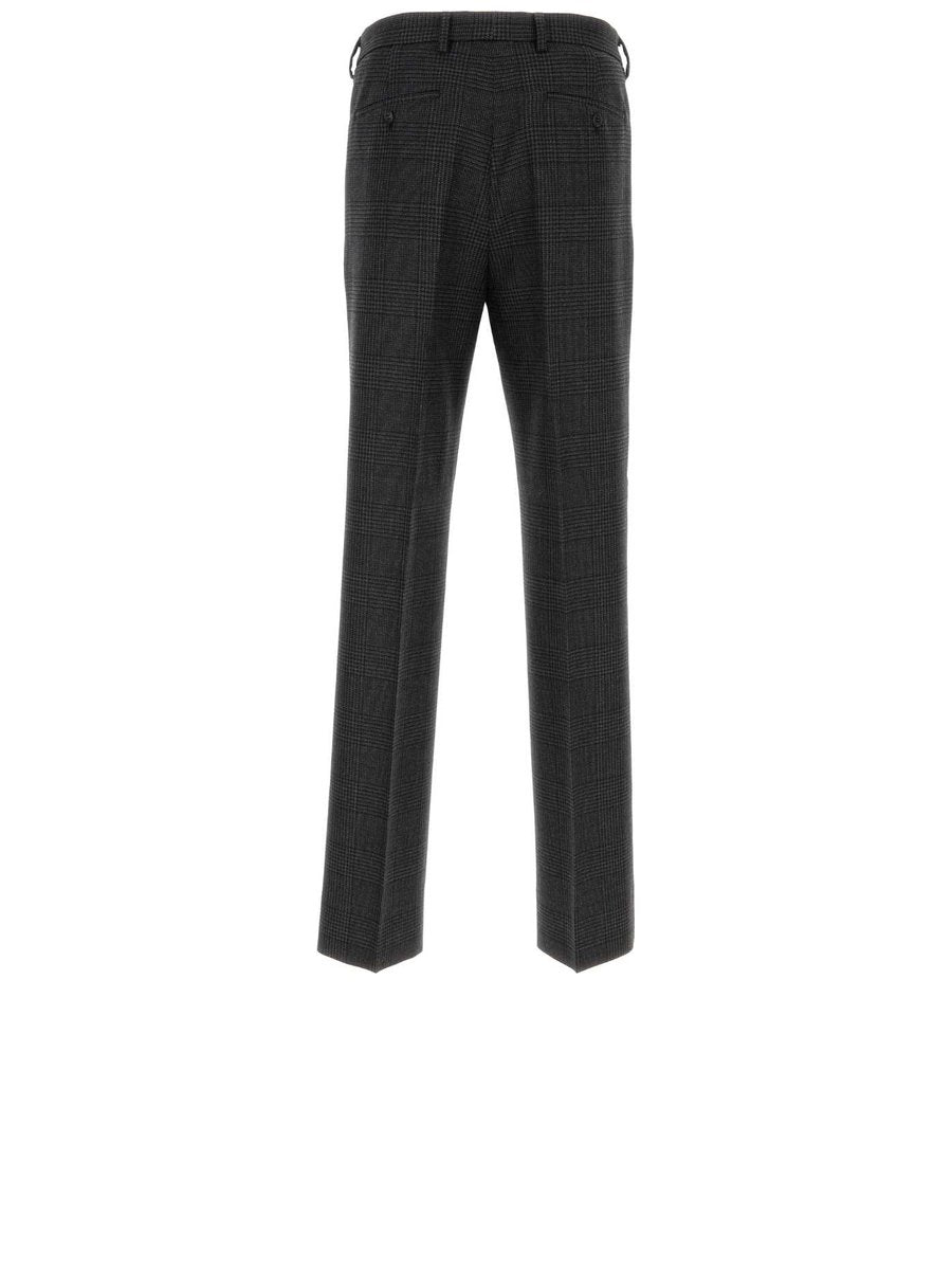 Prada Pants in Checked Wool