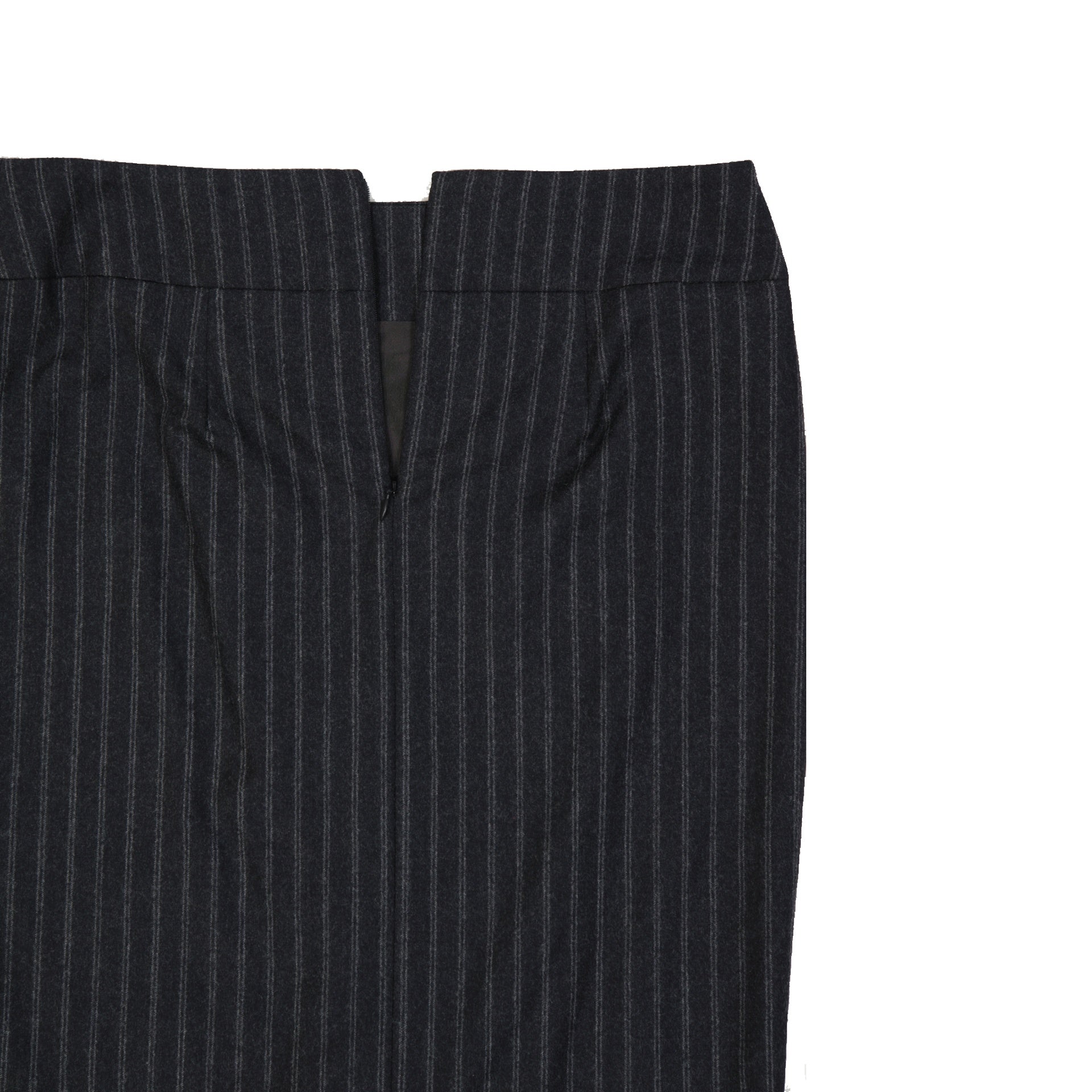 Brunello Cucinelli Wool Striped Skirt