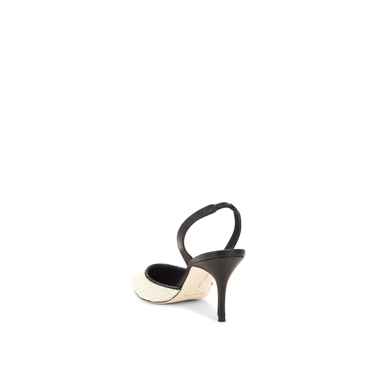Manolo Blahnik Casam 70 Raffia Pumps