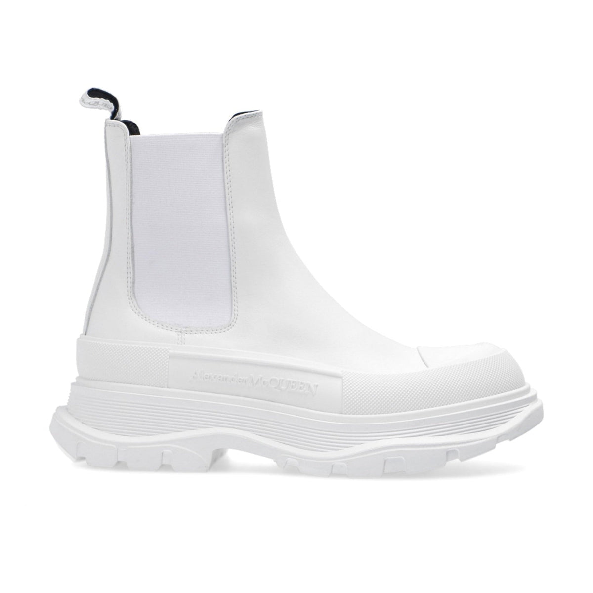 Alexander Mcqueen Leather Chunky Sole Sneakers