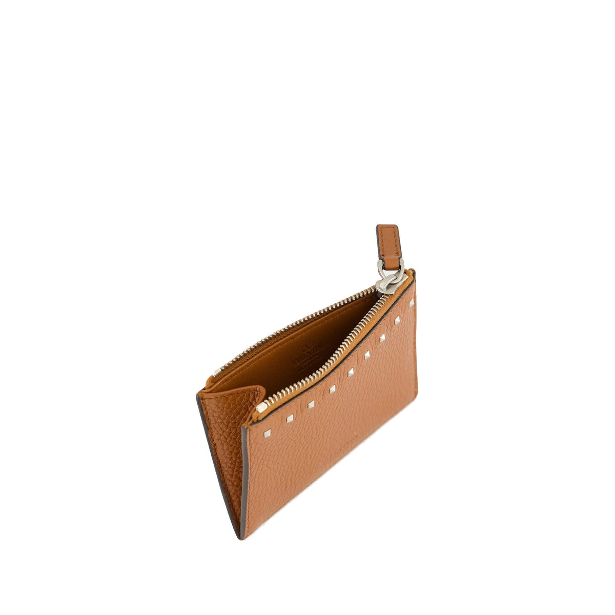 Valentino Garavani Rockstud Leather Card Holder