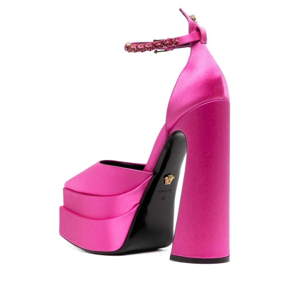 Versace Silk Satin Pumps