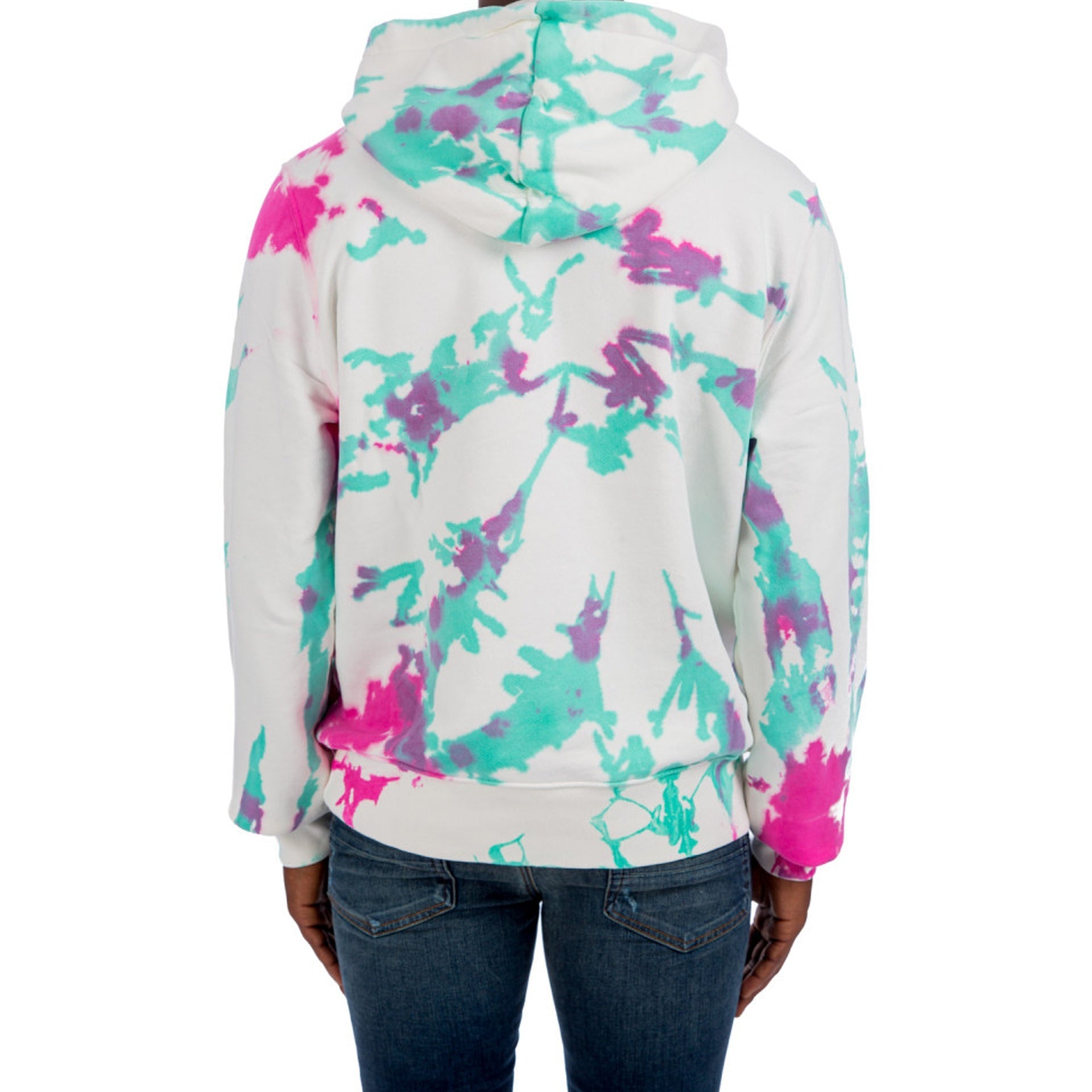 Amiri Logo Tie-Dye Hoodie Sweatshirt