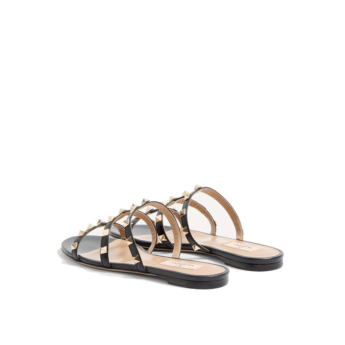 Valentino Garavani Rockstud Low Slide Sandals