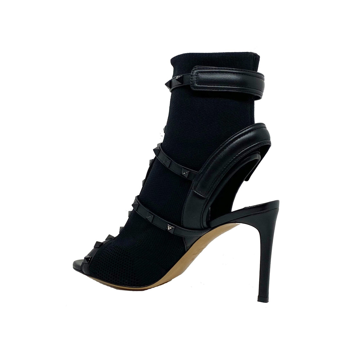 Valentino Rockstud Sock Heel Sandals
