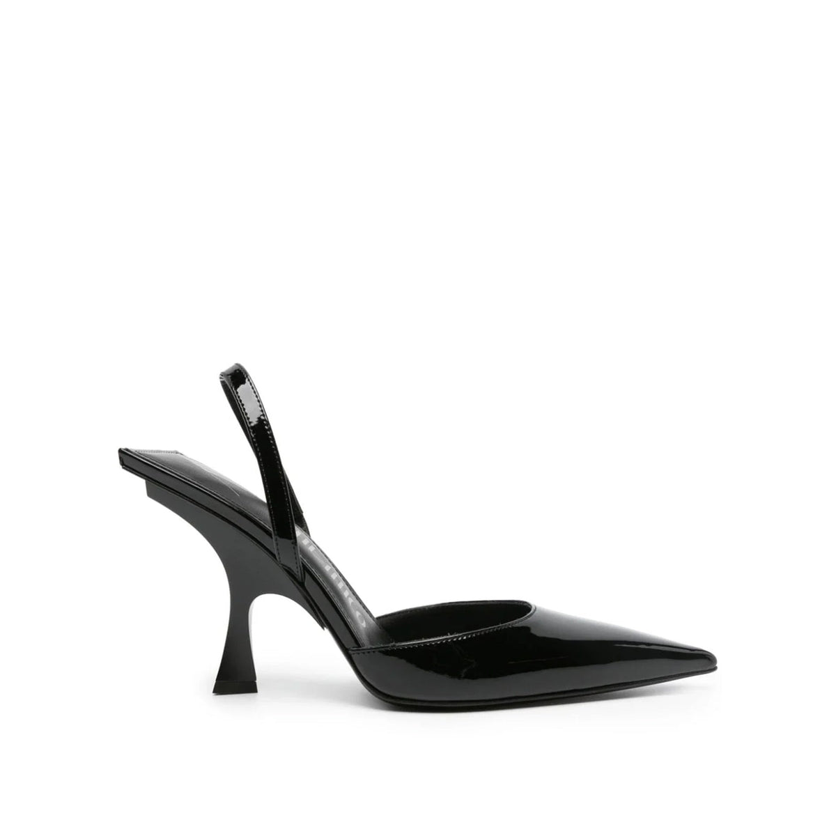 The Attico Ester Leather Slingback Pumps