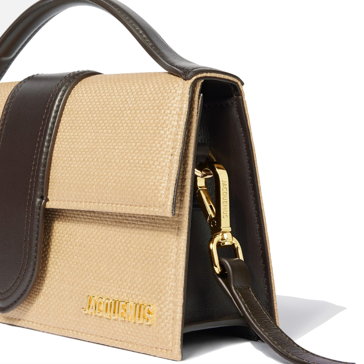 Jacquemus Le Grand Bambino Raffia Bag