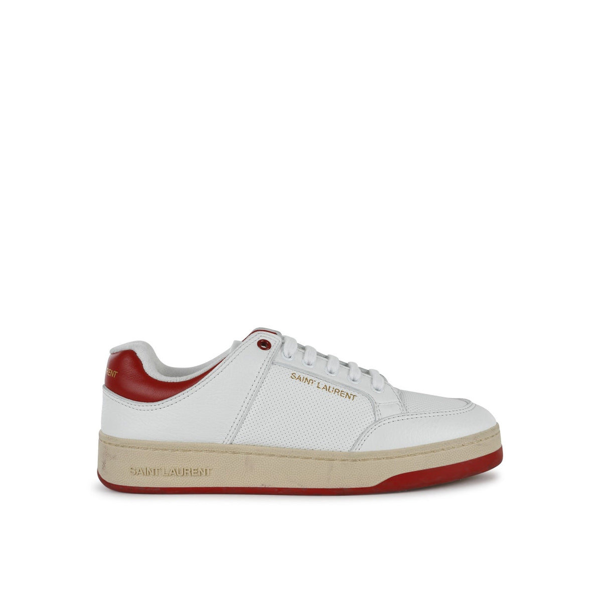 Saint Laurent Leather Sneakers